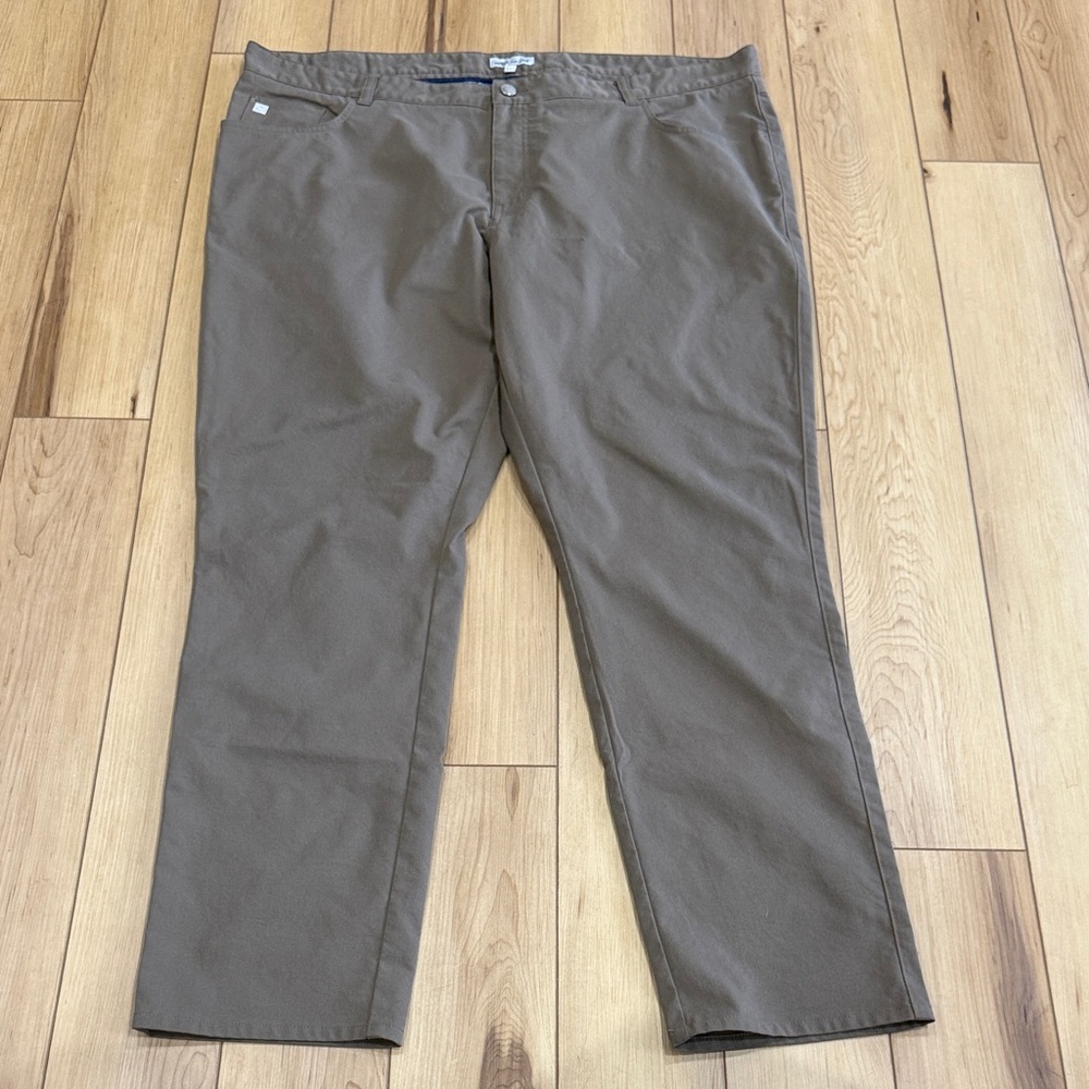 Peter Millar Men's Brown Chinos
